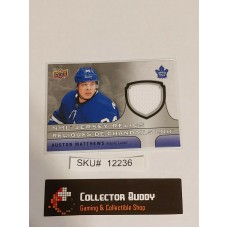 Auston Matthews Jersey Relics 2018-19 Tim Hortons Upper Deck NHL J-AM SKU#12236